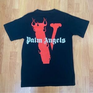VLONE Palm Angels Flame Logo T-Shirt Men’s Medium
